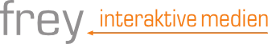 frey | interaktive medien, Logo